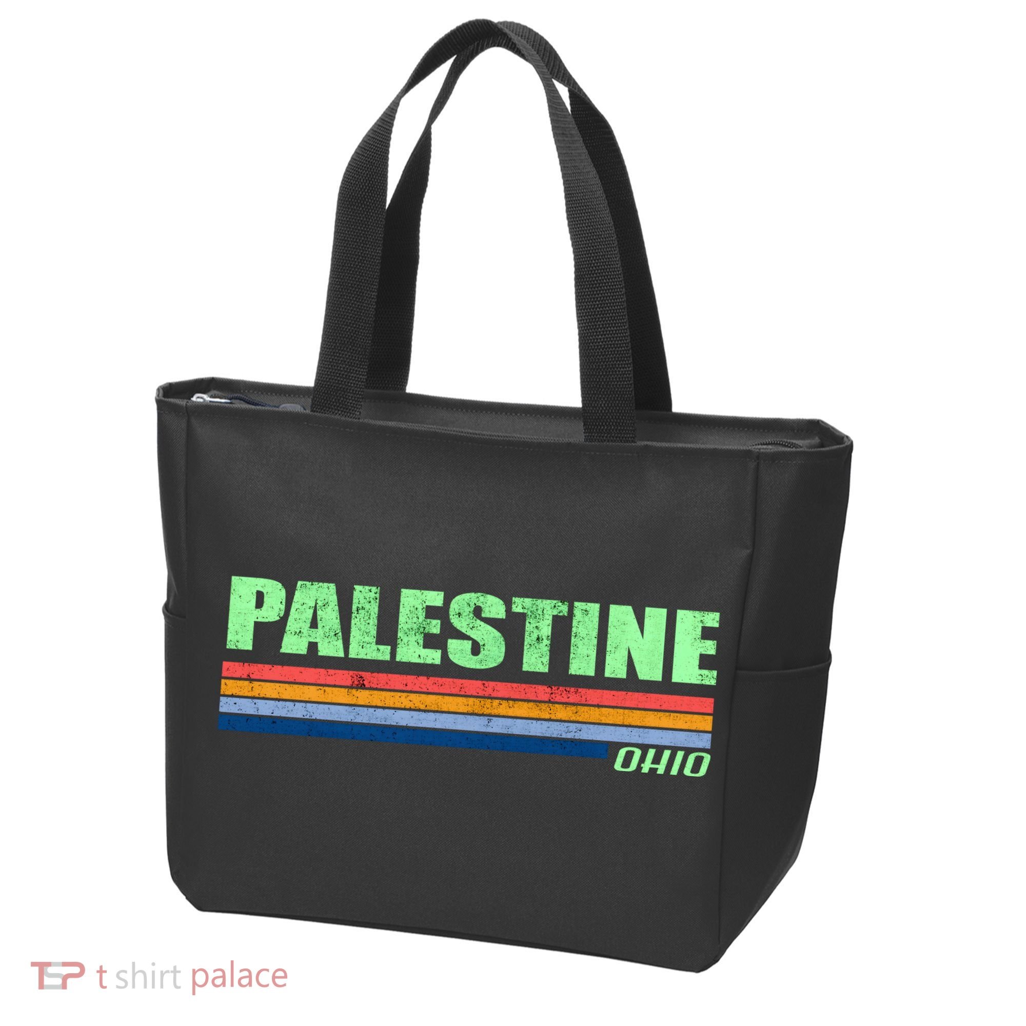 Palestine Ohio Retro Tote Bag