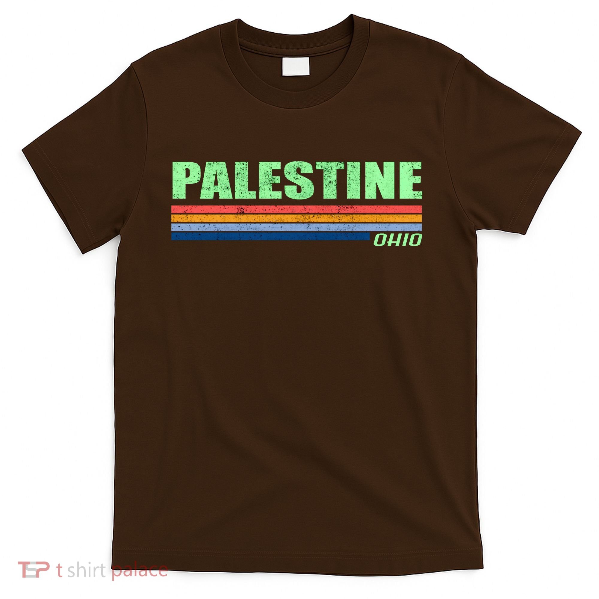 Palestine Ohio Retro T-Shirt
