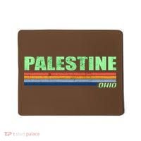 Palestine Ohio Retro Mousepad thumb 0