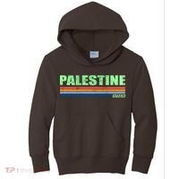 Palestine Ohio Retro Kids Hoodie thumb 0