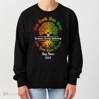 Personalize Our Roots Run Deep Family Reunion Custom Women's Sweatshirt thumb 0