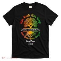 Personalize Our Roots Run Deep Family Reunion Custom T-Shirt thumb 0