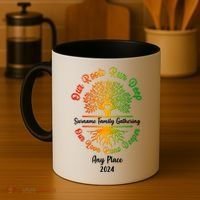 Personalize Our Roots Run Deep Family Reunion Custom Coffee Mug thumb 4