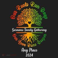 Personalize Our Roots Run Deep Family Reunion Custom Beanie thumb 2