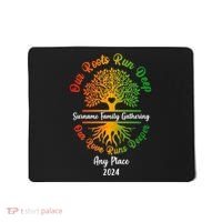 Personalize Our Roots Run Deep Family Reunion Custom Mousepad thumb 0