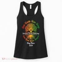 Personalize Our Roots Run Deep Family Reunion Custom Women's Tank Top thumb 0