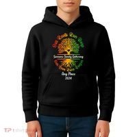 Personalize Our Roots Run Deep Family Reunion Custom Kids Hoodie thumb 4