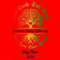 Personalize Our Roots Run Deep Family Reunion Custom Santa Hat thumb 1