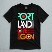 Portland Oregon Retro Typography T-Shirt thumb 5