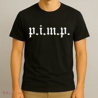 Pimp Oldschool Rapper Pimpin AinT Easy P.I.M.P. T-Shirt thumb 3