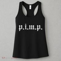 Pimp Oldschool Rapper Pimpin AinT Easy P.I.M.P. Women's Tank Top thumb 3