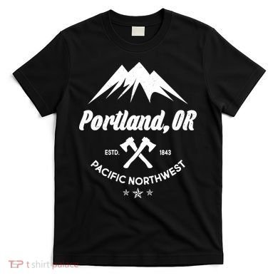 Portland Oregon Estd1843 Pacific Northwest T-Shirt