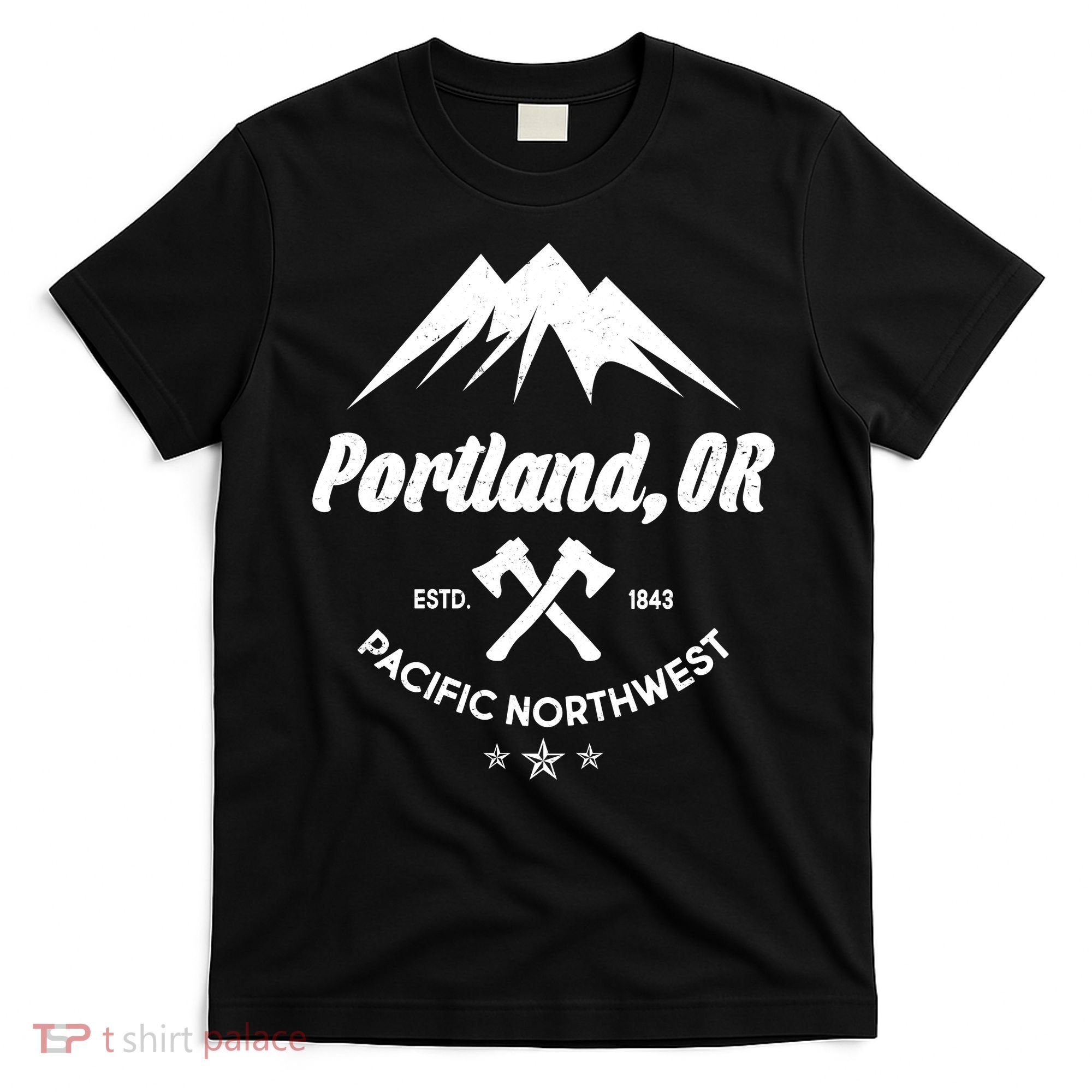 Portland Oregon Estd1843 Pacific Northwest T-Shirt
