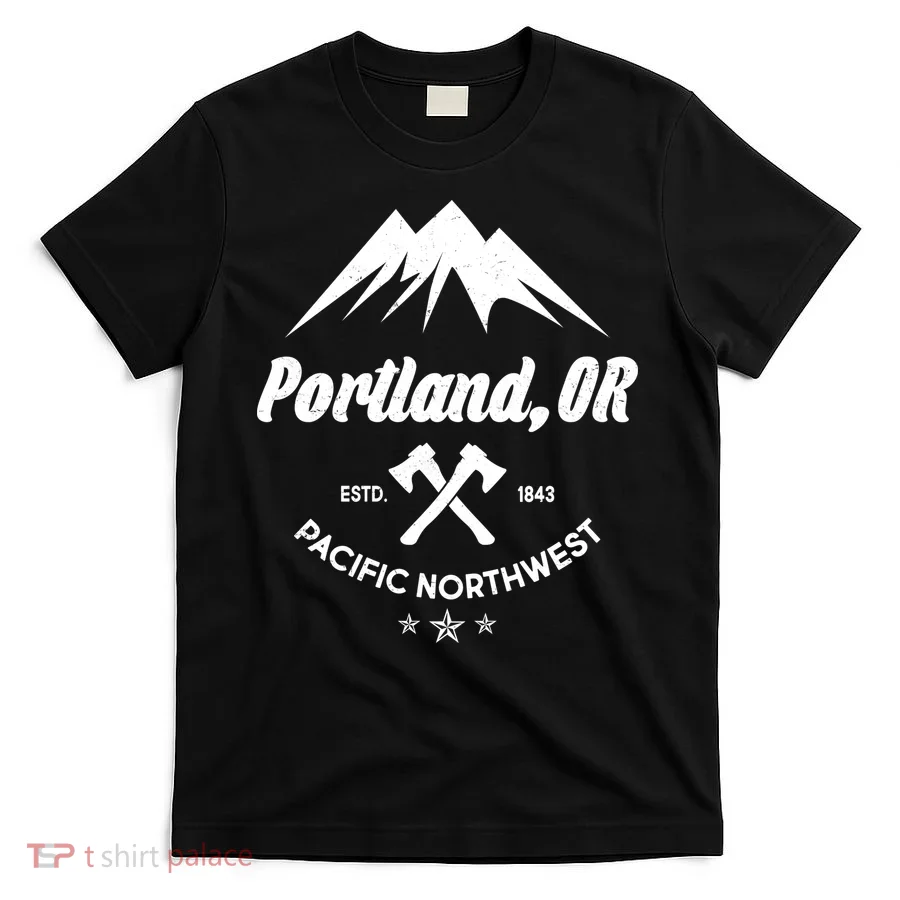Portland Oregon Estd1843 Pacific Northwest T-Shirt