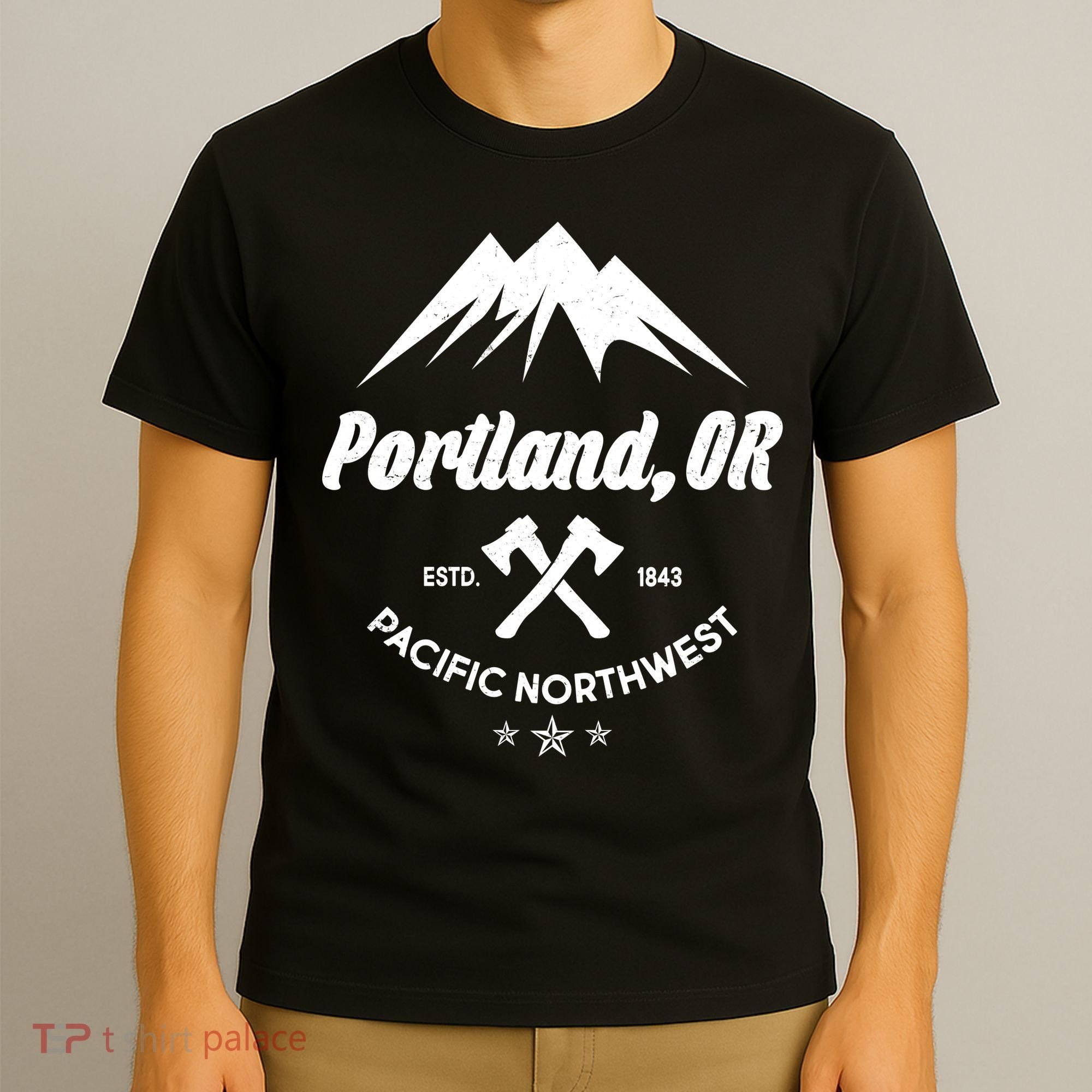 Portland Oregon Estd1843 Pacific Northwest T-Shirt