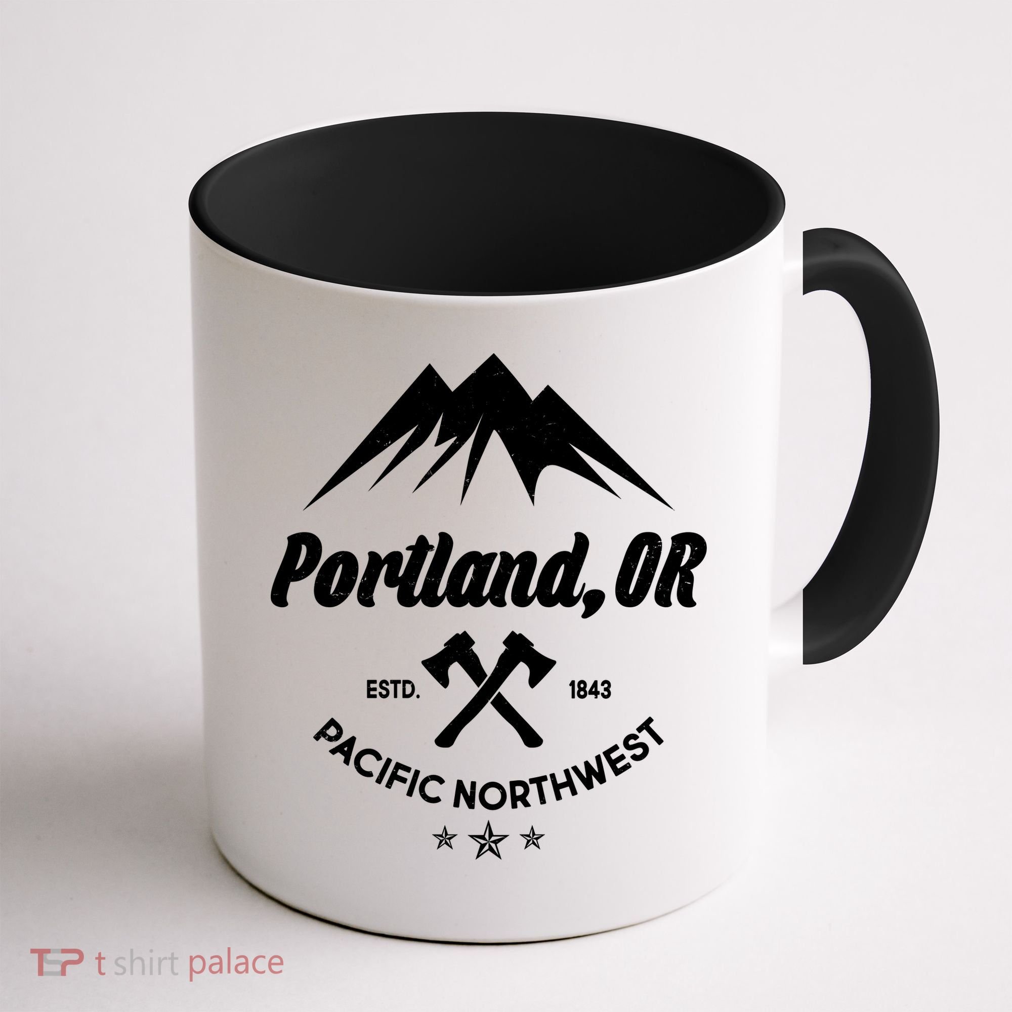 Portland Oregon Estd1843 Pacific Northwest Coffee Mug