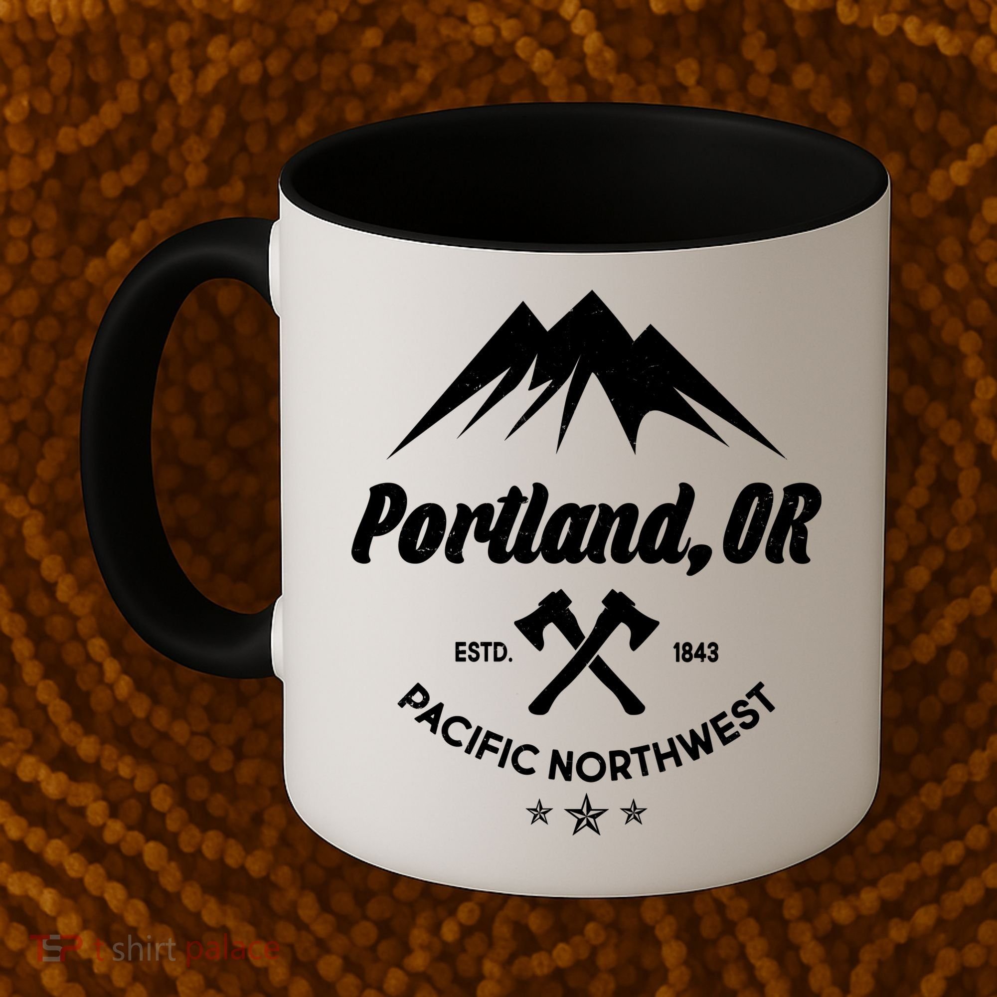 Portland Oregon Estd1843 Pacific Northwest Coffee Mug