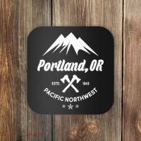 Portland Oregon Estd1843 Pacific Northwest Coaster thumb 0