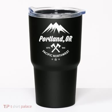 Portland Oregon Estd1843 Pacific Northwest Tumbler