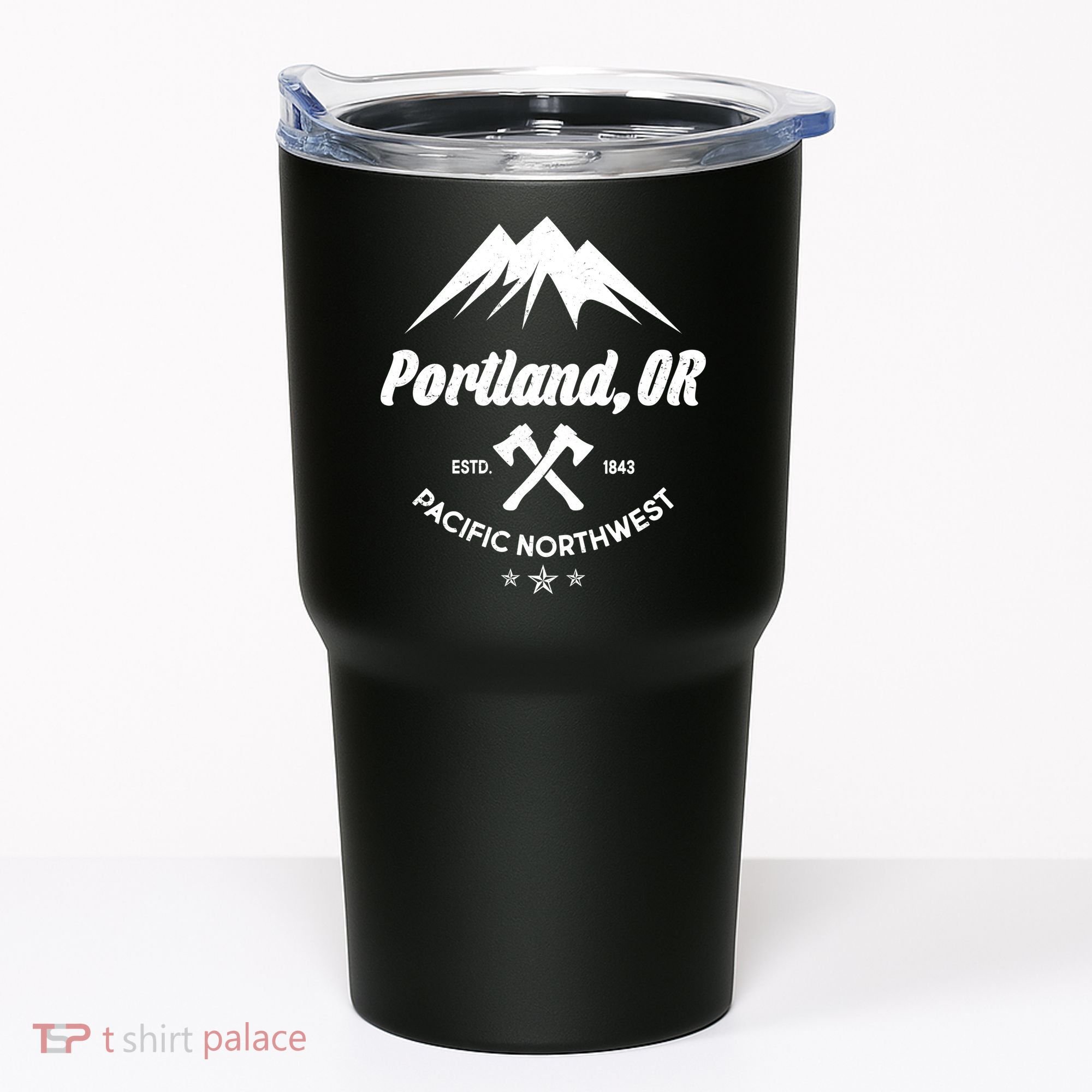 Portland Oregon Estd1843 Pacific Northwest Tumbler
