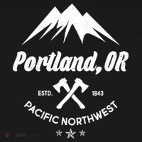 Portland Oregon Estd1843 Pacific Northwest Mousepad thumb 1