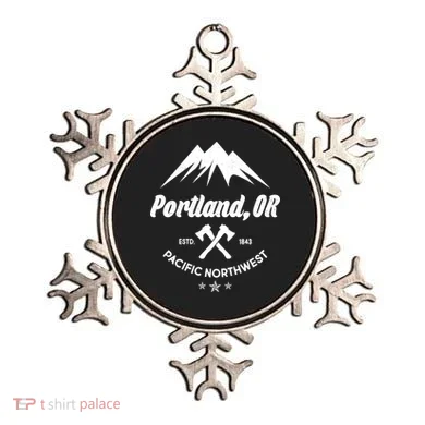 Portland Oregon Estd1843 Pacific Northwest Ornament