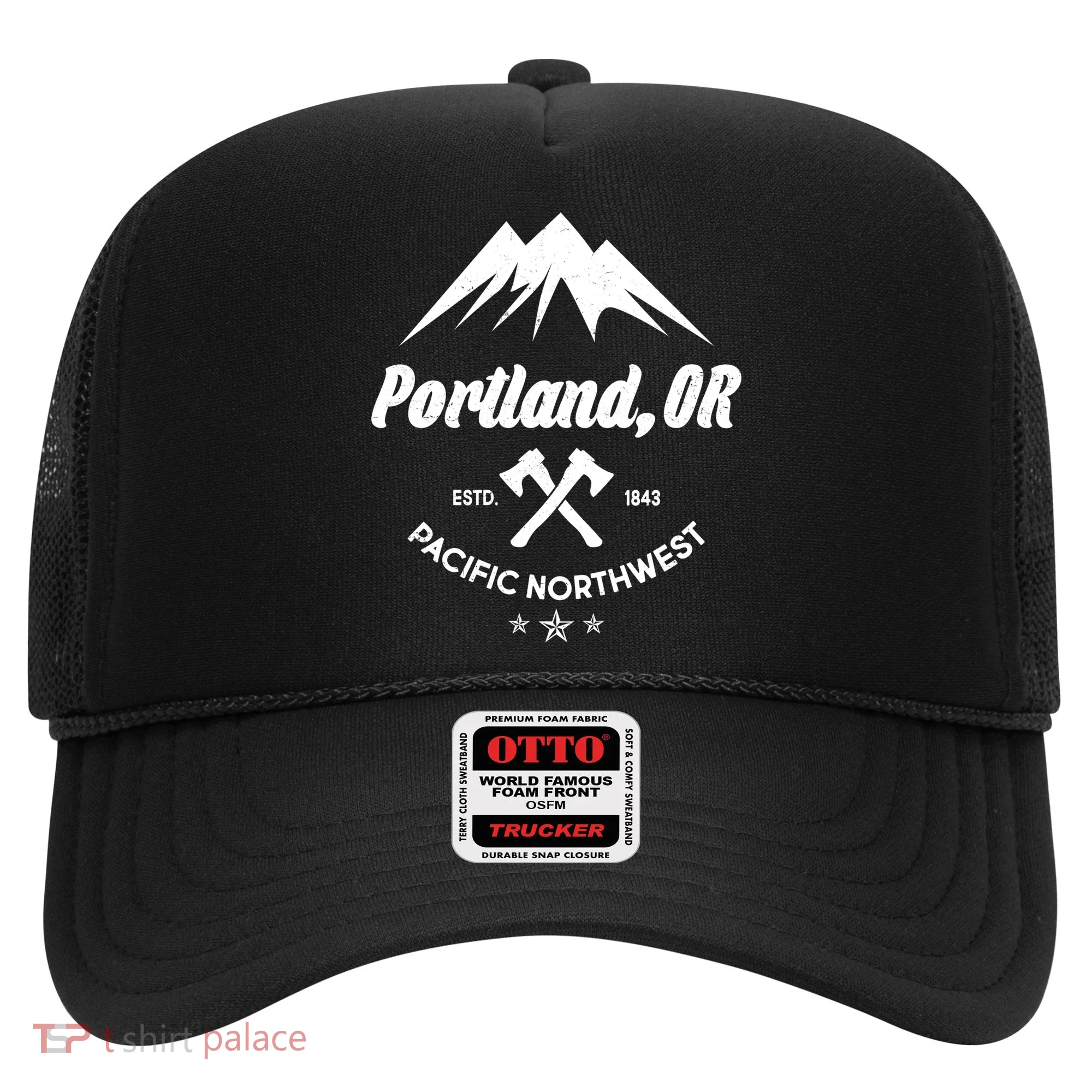 Portland Oregon Estd1843 Pacific Northwest Hat