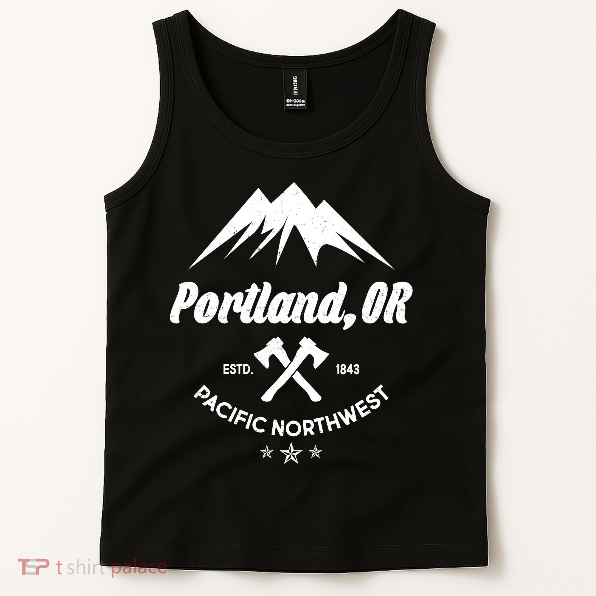 Portland Oregon Estd1843 Pacific Northwest Tank Top