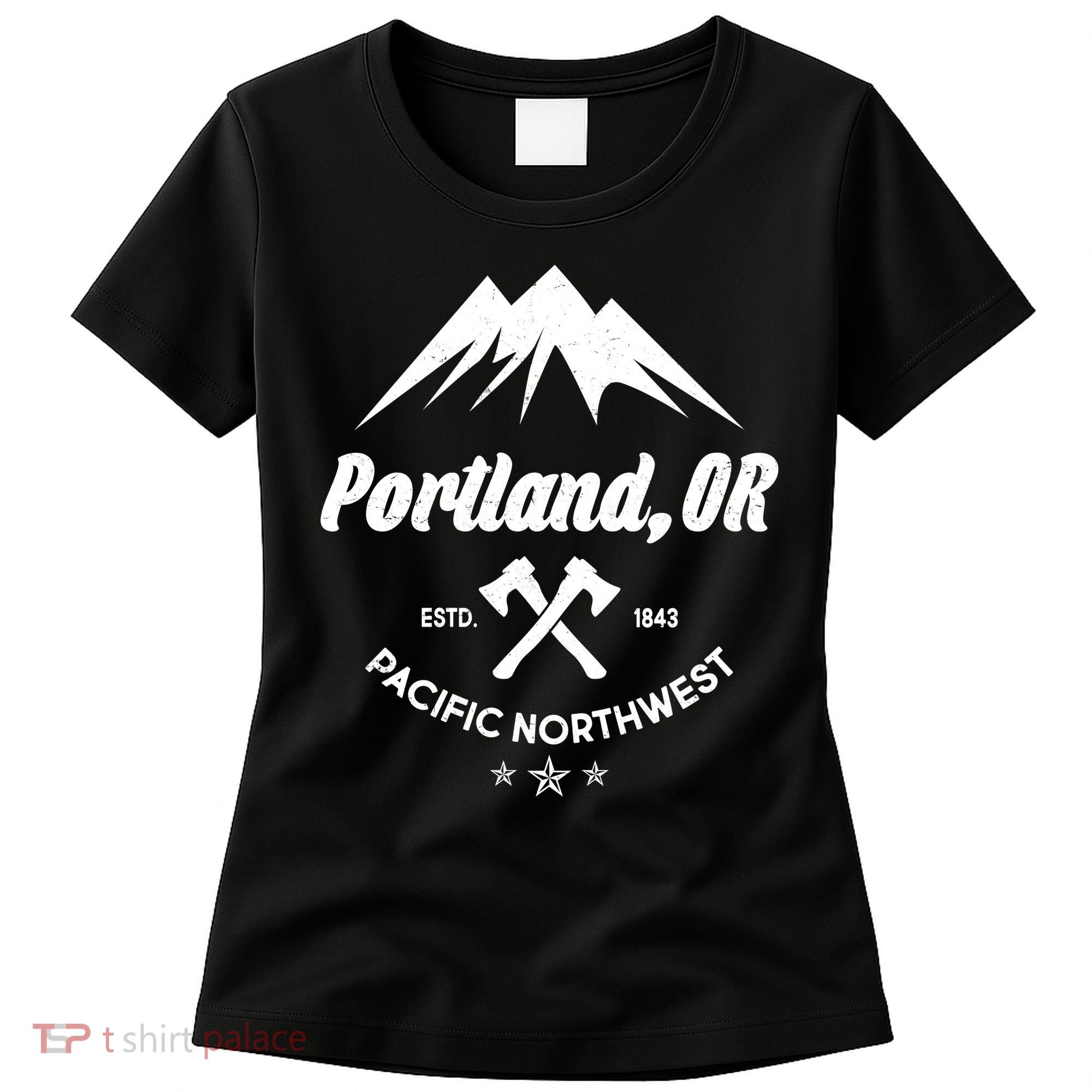 Portland Oregon Estd1843 Pacific Northwest Women's T-Shirt