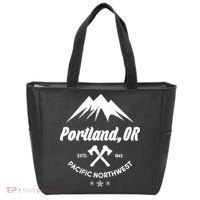 Portland Oregon Estd1843 Pacific Northwest Tote Bag thumb 0