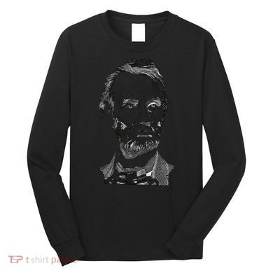Portrait of Abraham Lincoln Long Sleeve Shirt