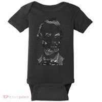 Portrait of Abraham Lincoln Baby Bodysuit thumb 0