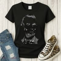 Portrait of Abraham Lincoln Women's T-Shirt thumb 3