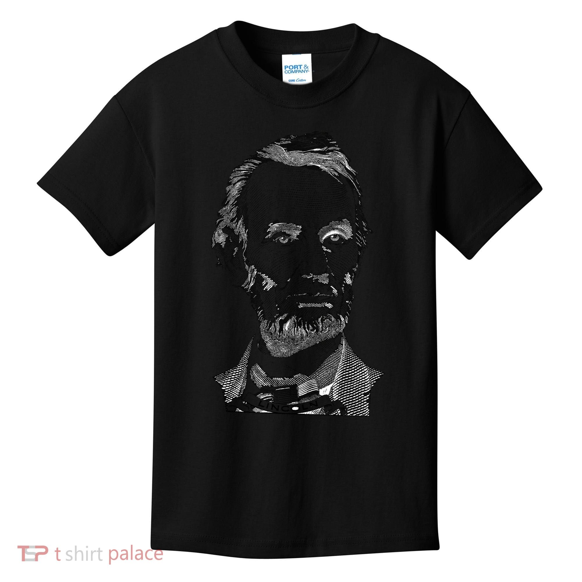 Portrait of Abraham Lincoln Kids T-Shirt