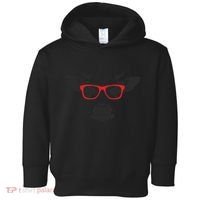 Portrait of Cow with glasses Toddler Hoodie thumb 0