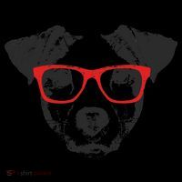 Portrait of Jack Russell with glasses Coffee Mug thumb 5