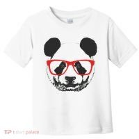Portrait of Panda with glasses Toddler T-Shirt thumb 0