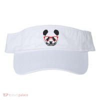 Portrait of Panda with glasses Visor thumb 0