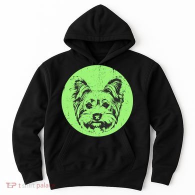 Portrait of Yorkshire Terrier Dog Hoodie
