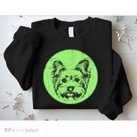 Portrait of Yorkshire Terrier Dog Sweatshirt thumb 2