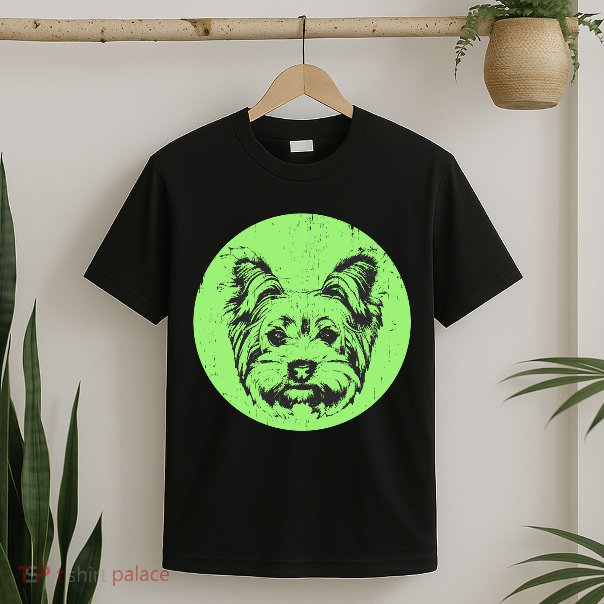 Portrait of Yorkshire Terrier Dog T-Shirt