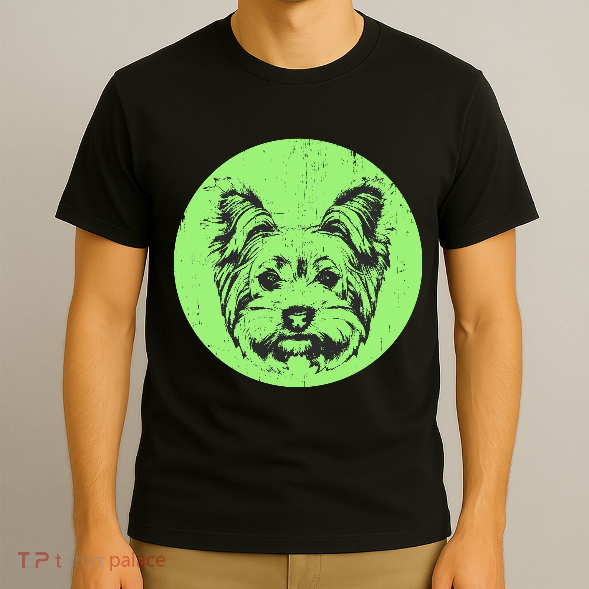 Portrait of Yorkshire Terrier Dog T-Shirt