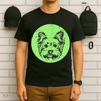 Portrait of Yorkshire Terrier Dog T-Shirt thumb 6