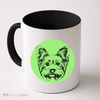 Portrait of Yorkshire Terrier Dog Coffee Mug thumb 0