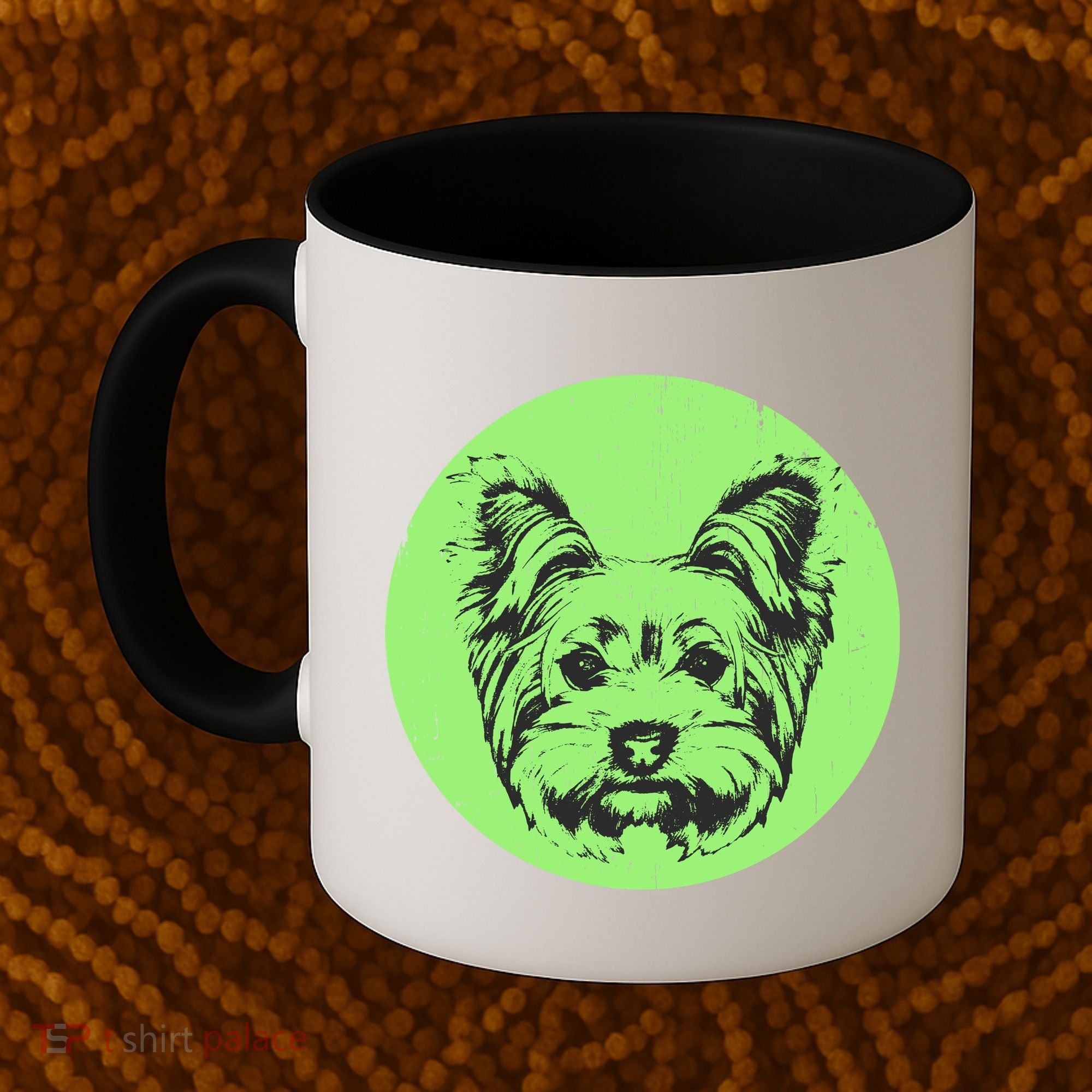 Portrait of Yorkshire Terrier Dog Coffee Mug