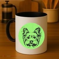Portrait of Yorkshire Terrier Dog Coffee Mug thumb 4