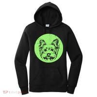 Portrait of Yorkshire Terrier Dog Women's Hoodie thumb 0