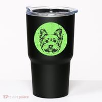 Portrait of Yorkshire Terrier Dog Tumbler thumb 0