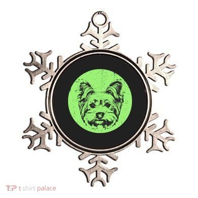Portrait of Yorkshire Terrier Dog Ornament