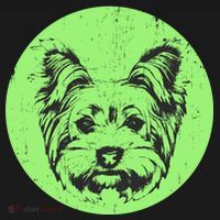Portrait of Yorkshire Terrier Dog Baby Bodysuit thumb 2